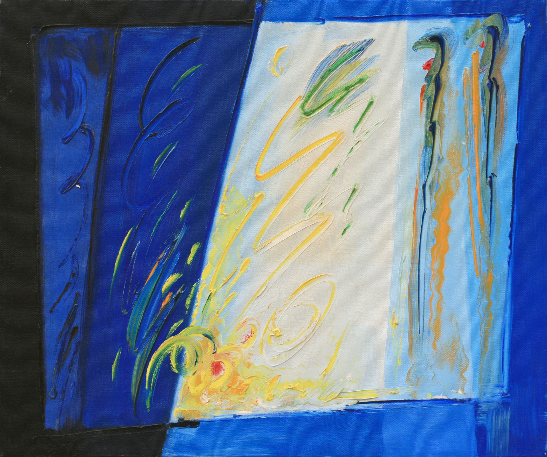 Vitalismi, 2010, olio su tela, 50 x 60 cm